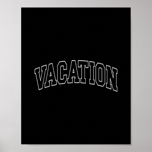 Poster Vacances - Campus universitaire de College Collegi (Devant)