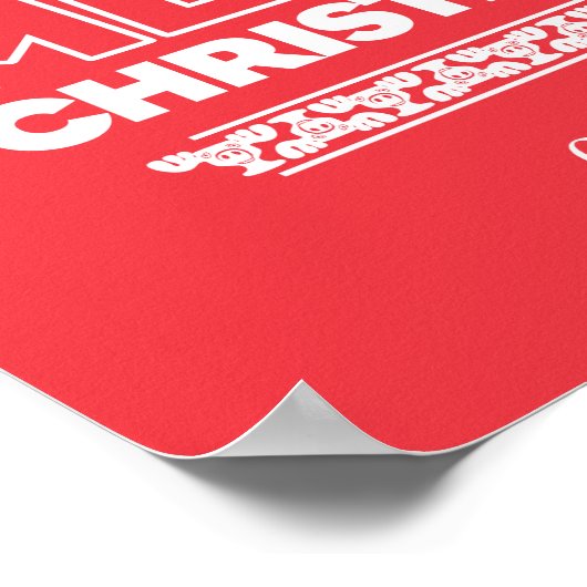 Poster Vacances de Noël | Joyeux Christmoose (Coin)