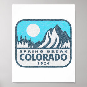 Poster Vacances de printemps Colorado 2024 - Vacances de