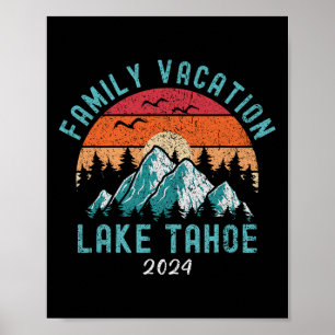 Poster Vacances de ski de randonnée en montagne en famill