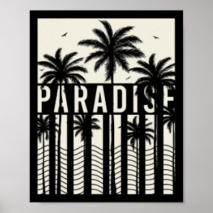 Poster Vacances d'été, soleil, surf Californie Para