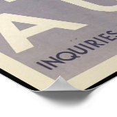 Poster Vacances en Autriche (Coin)