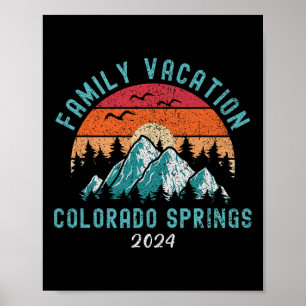Poster Vacances en famille de ski de montagne et de rando