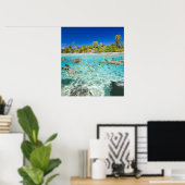 Poster Vacances exotiques (Bureau à domicile)