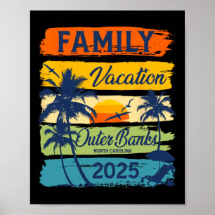 Poster Vacances Familiales Banques Extérieures Caroline d