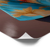 Poster Vacances Hippopotamus (Coin)