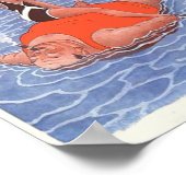 Poster Vacances vintage (Coin)