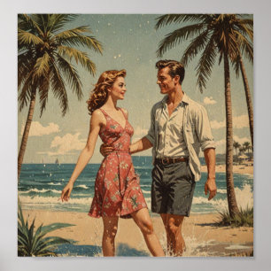 Poster vacances vintages