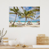 Poster Vacation Beach (Cuisine)