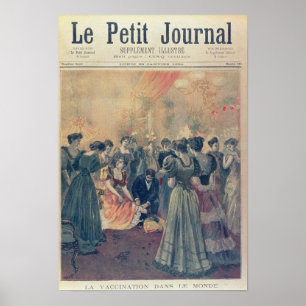 Poster Vaccination à une réception de soirée