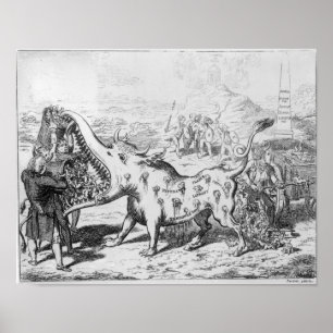 Poster Vaccination, publié par J.L.Stuart, 1802