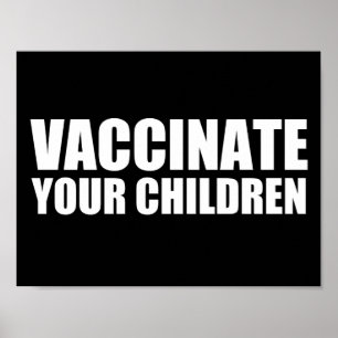 Poster Vacciner vos enfants