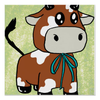 Poster vache
