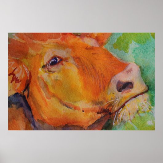 Poster Vache (Devant)