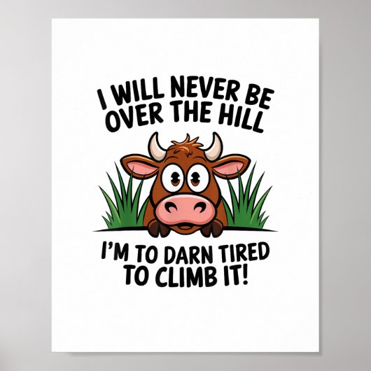 Poster Vache (Devant)