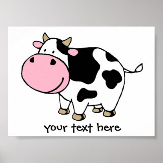 Poster Vache