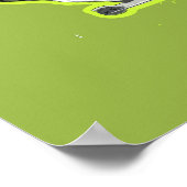 Poster Vache à cheval sur un scooter (Coin)