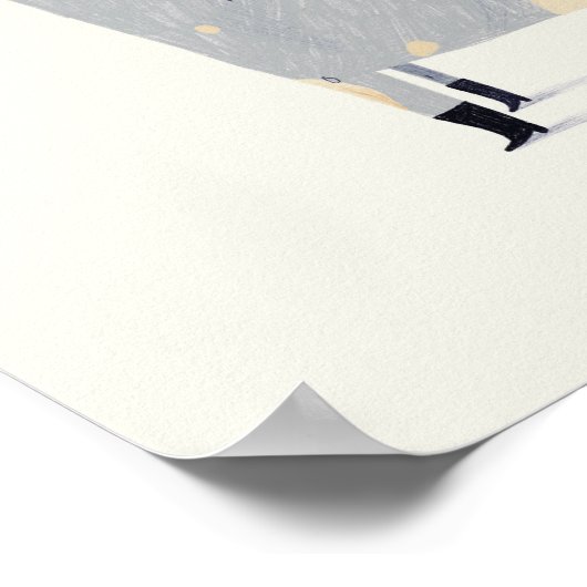 Poster Vache avec bottes (Coin)