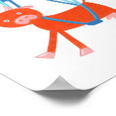 Poster Vache aventurière (Coin)