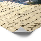 Poster Vache de Highland (Coin)