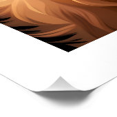 Poster Vache des Hautes Terres (Coin)