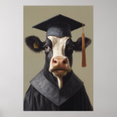 Poster Vache diplômée (Devant)