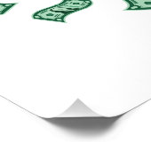 Poster Vache en espèces (Coin)