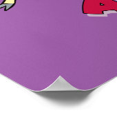 Poster Vache et poulet Super Vache Al Rescate! (Coin)