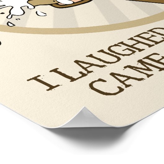 Poster Vache Lait Mon Nez (Coin)