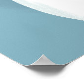 Poster Vache laitière et couronne de fleurs rouges (Coin)