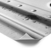 Poster Vache noire et blanche dans un camion de bétail 16 (Coin)