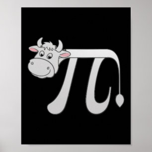 Poster Vache Pi