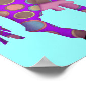 Poster Vache pourpre (Coin)