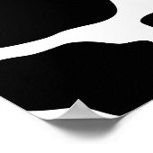 Poster Vache sacrée, j'ai un an (Coin)