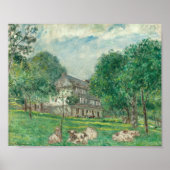 Poster Vaches à midi | Frederick Carl Frieseke (Devant)