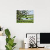 Poster Vaches de plongée maigres (Bureau à domicile)