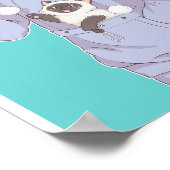 Poster Vaches en russe (Coin)