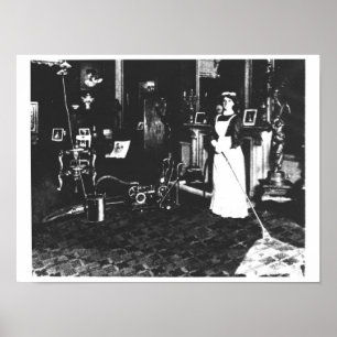 Poster Vacuum Cleaner at Work