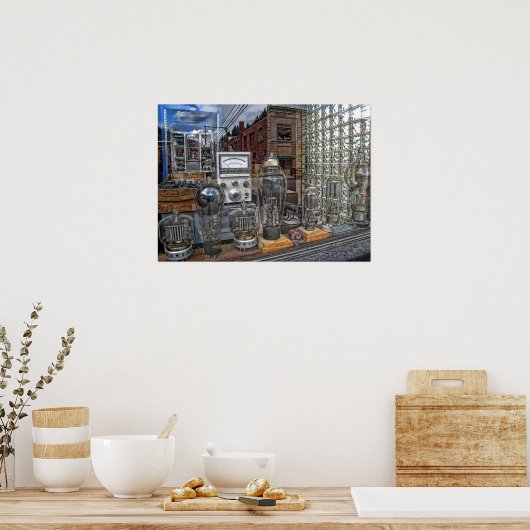 Poster Vacuum Tubes & Light Emitting Diodes (Cuisine)