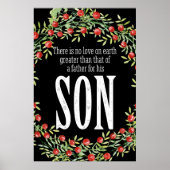 Poster vader en zoon (Voorkant)