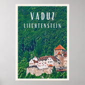 Poster Vaduz, capitale cachée du Liechtenstein (Devant)