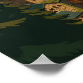 Poster Vaduz, Liechtenstein Alpine Hillside Travel (Coin)