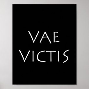 Poster Vae victis