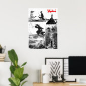 Poster Vagabond Manga (Bureau à domicile)