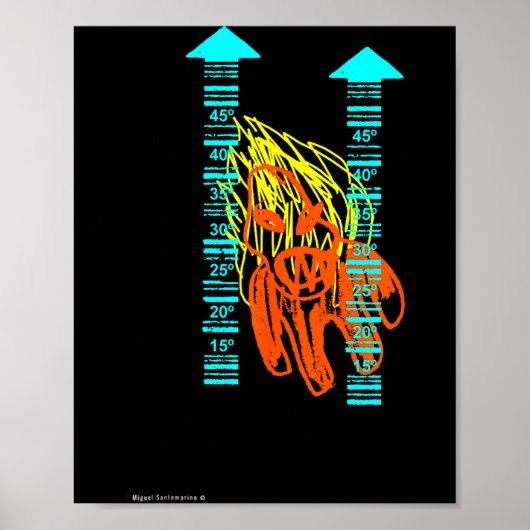 Poster Vague de chaleur (Devant)