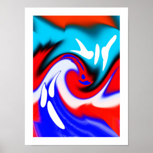 Poster Vague de chaleur art