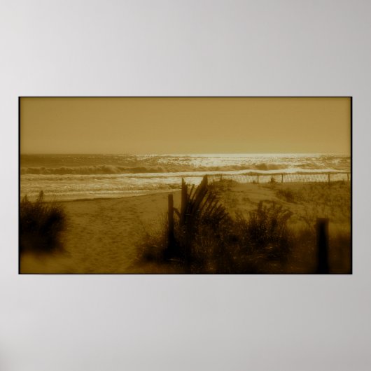 Poster Vague de la cité océane (Devant)