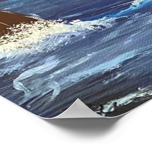 Poster Vague de minuit (Coin)