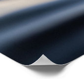 Poster Vague de surf océan (Coin)