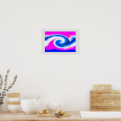 Poster Vague de tempête (Cuisine)